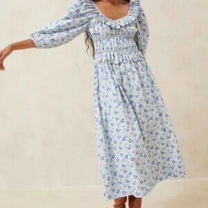 Loeffler Randall Cotton Floral Dress